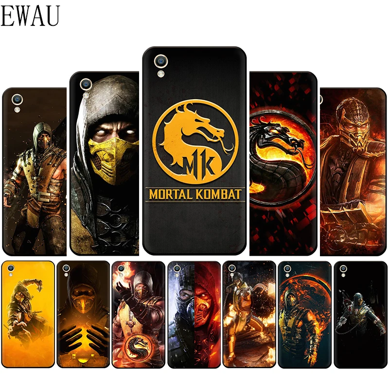 Силиконовый чехол для телефона EWAU Mortal Kombat OPPO A1K A5 A9 Reno Z 2 10X Realme 3 5 Pro Q X Lite | Мобильные