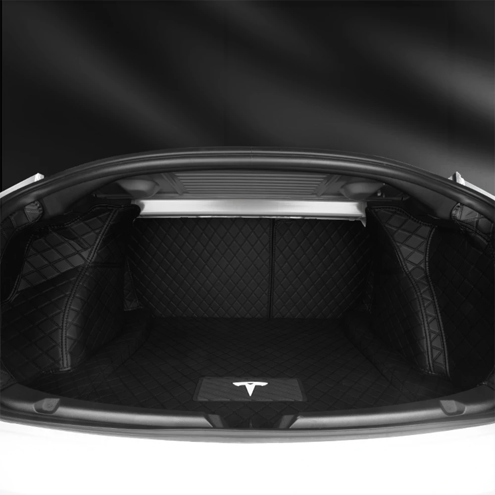 Tesla 3 Leather Trunk Mat Pad