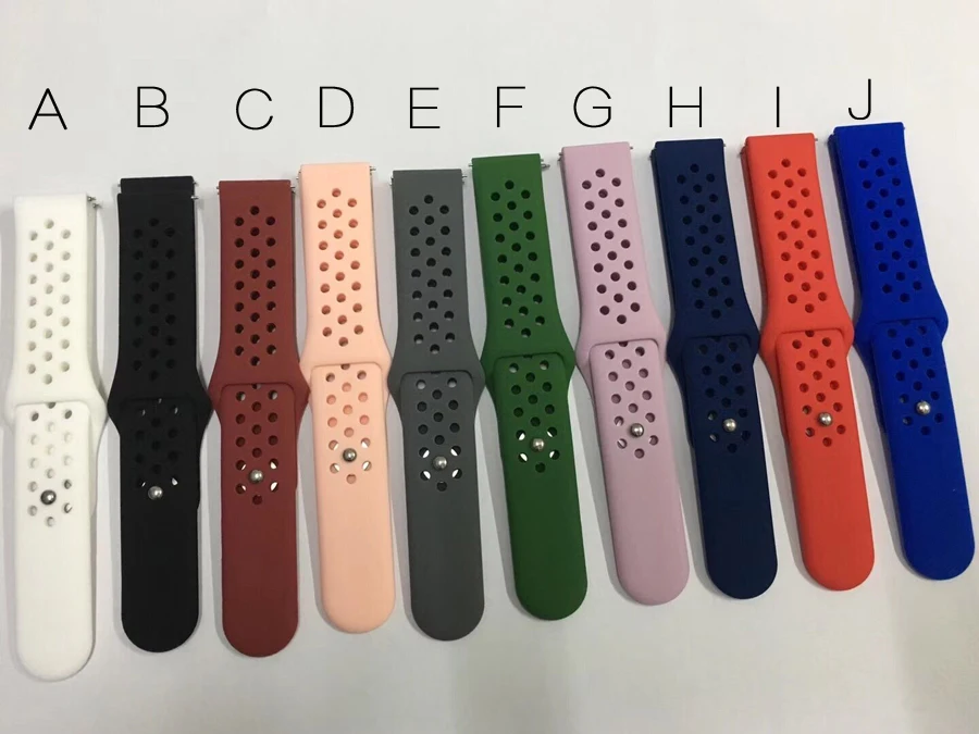 For Amazfit Bip Strap Sport Silicone Replacement Bracelet for Xiaomi Huami Amazfit Bip Lite Youth Accessories Watch Band 20mm