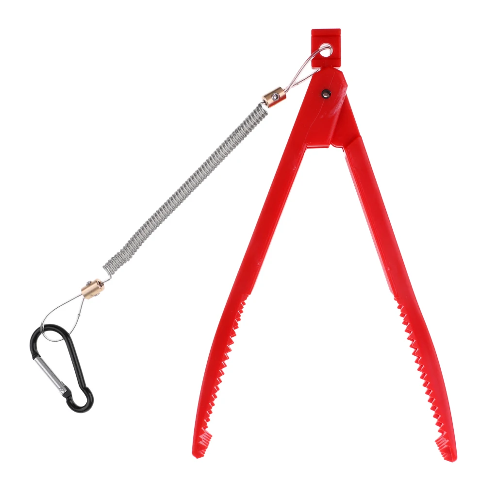 2Pcs Fishing Gripper Plier Fish Body Clamp Holder Controller with Lanyard