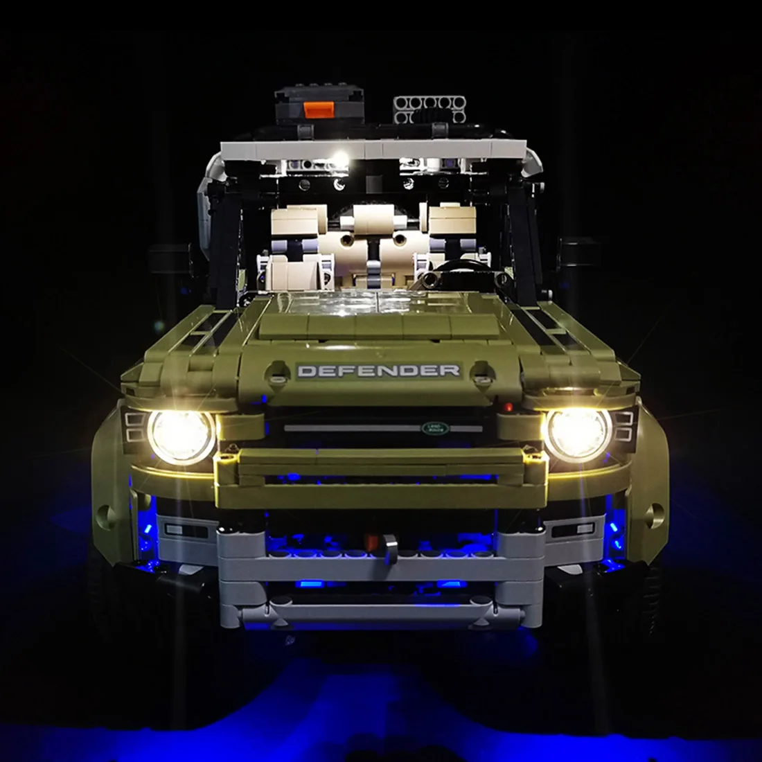 Светодиодный осветительный комплект с аккумулятором для Defender 42110 Technic Car Series светодиодный в комплекте только базовая/радиоуправляемая версия год