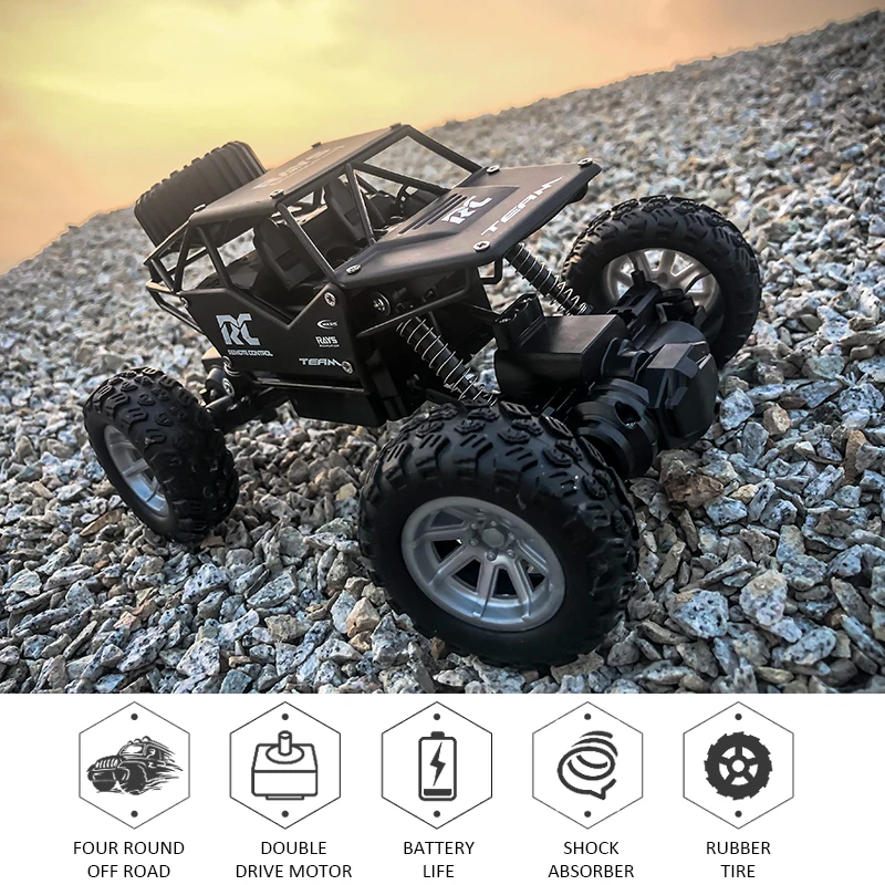 1/18 Off-road Remote Control Car Four-way Electric RC Car Children's Toys Gifts 