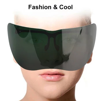 

Oversized Exaggerated очки Glasses Goggles Wide Field Of Vision Enlarged Glasses Eye And Face Shield Sunglasses