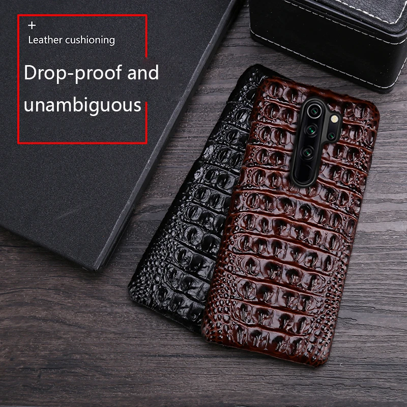 Высококачественный мужской чехол для телефона из натуральной кожи xiaomi Redmi note8 Pro