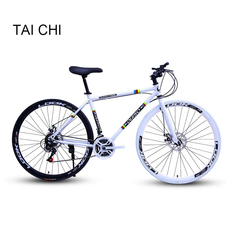 Discount Fixed Gear Bicycle Men and Women Bicycle 27 Speed 40 Knife Adult Road Racing Double Disc Brakes Inflatable Solid Tire 11 Discount Fixed Gear Bicycle Men and Women Bicycle 27 Speed 40 Knife Adult Road Racing Double Disc Brakes Inflatable Solid Tire 11