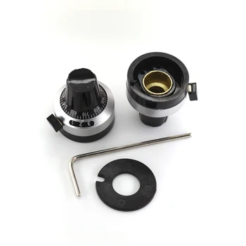 

1PCS 3590S 6.35 mm precision scale knob potentiometer knob equipped with multi-turn potentiometer