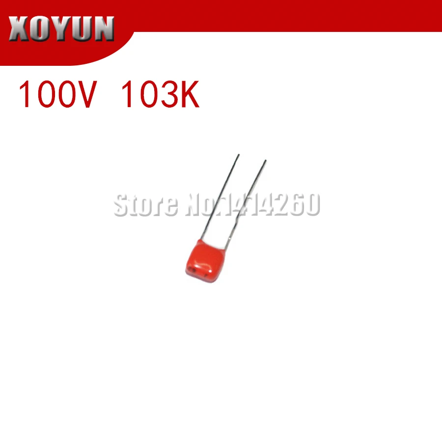 10 шт. CBB 100V 103K 0,01 мкФ 10NF 0,01 K P = 5 мм
