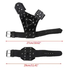 1 компл. Лук Рыбалка Стрельба Из Лука Защитный рука охранника перчатки браслет для рыбалки Рогатка