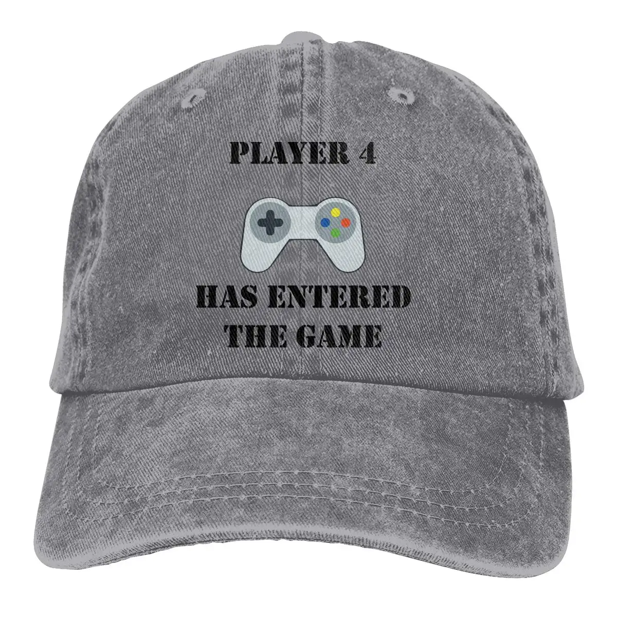 Игрок 4 входил в игры бейсбольная кепка папа шляпа Регулируемая Кепка неструктурная Шапка Кепка с козырьком