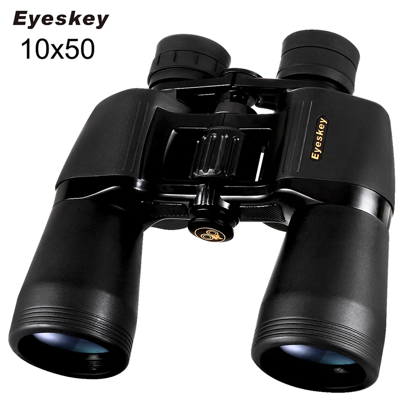 Профессиональный бинокль Eyeskey Bak4 Prism Optics мощный Монокуляр 10 х50 с ремешком на шею