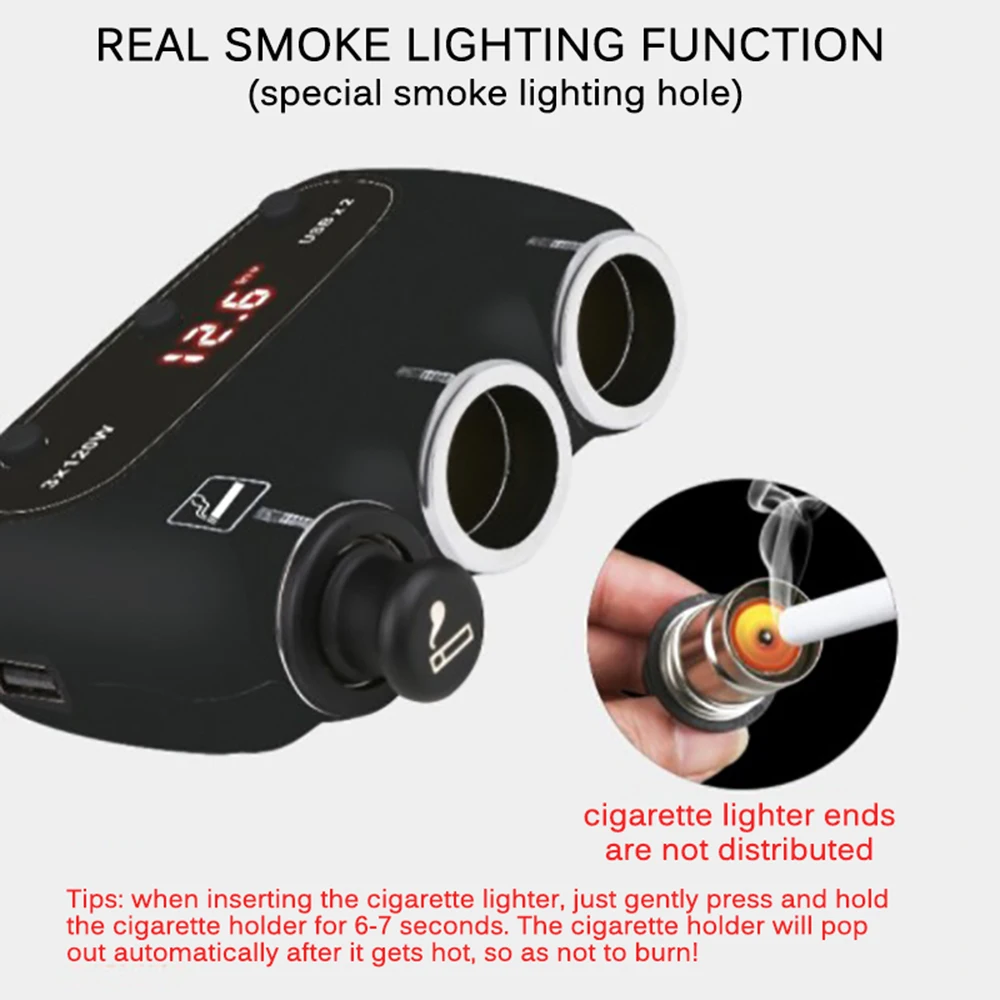 cigarette lighter in a car