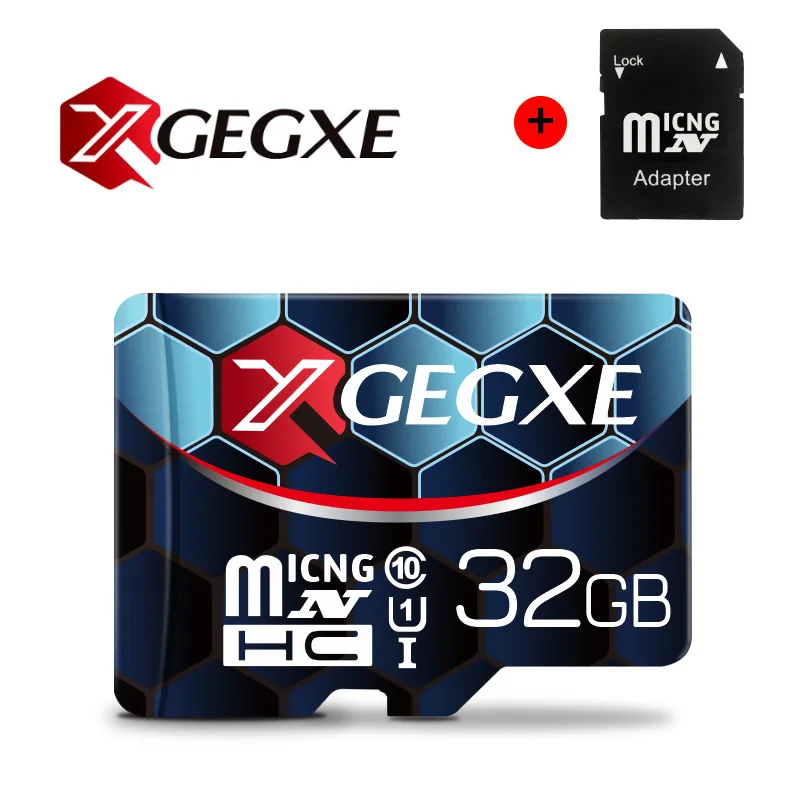 Карта памяти XGEGXE Extreme Pro Micro SD, 8 ГБ/16 ГБ/32 ГБ/64 Гб/128 ГБ, класс 10, карта памяти Micro SD для смартфонов samsung, флеш-карта - Емкость: 32GB-Adapter