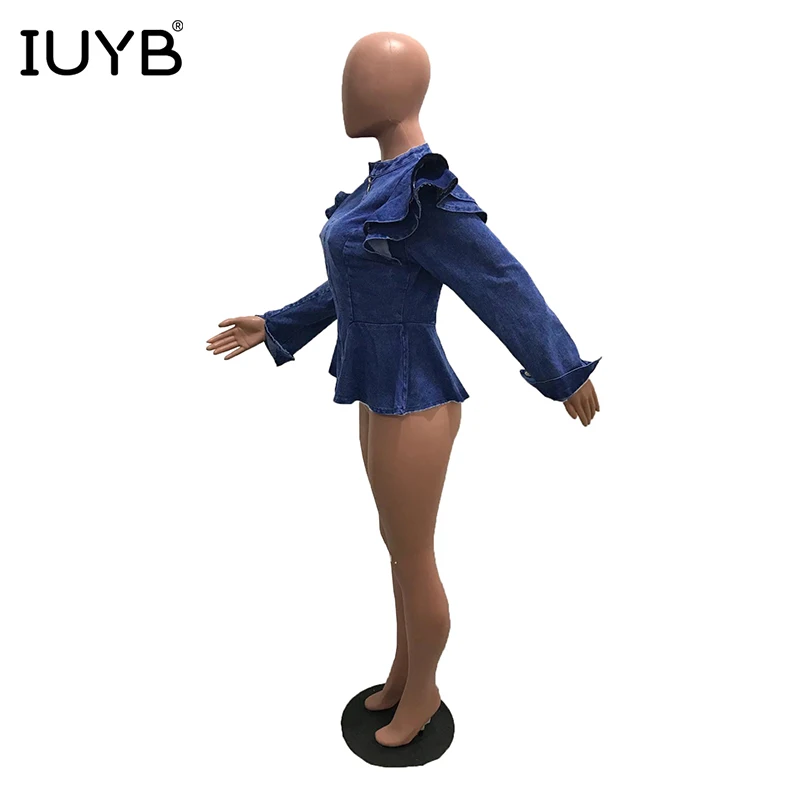 IUYB/ весна, высокое качество, элегантный стиль, женская тонкая верхняя одежда, однотонный круглый вырез, длинный рукав, плюс размер, обычная Джокер, верхняя одежда OMY5067