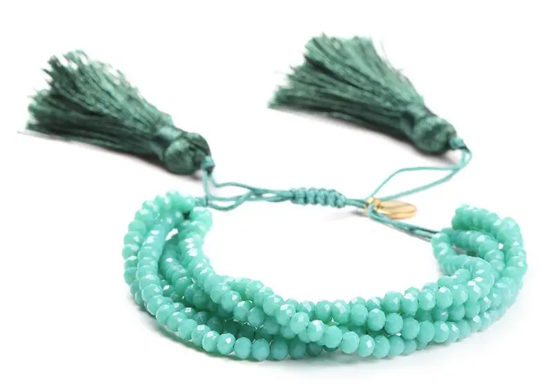 SANDEI Beads Набор браслетов с подвесками, модные ювелирные изделия, сексуальный браслет с губами, хрустальные ювелирные изделия для женщин - Окраска металла: As picture3