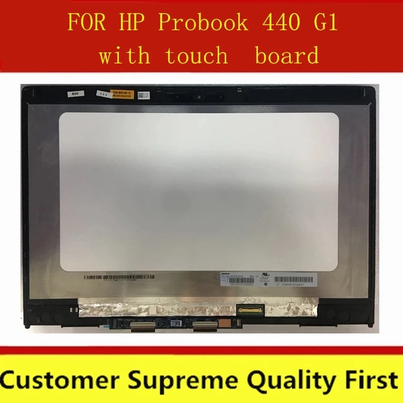 Сборка для ноутбука 14 0 дюйма HP ProBook x360 440 G1 ЖК-дисплей с сенсорным экраном и