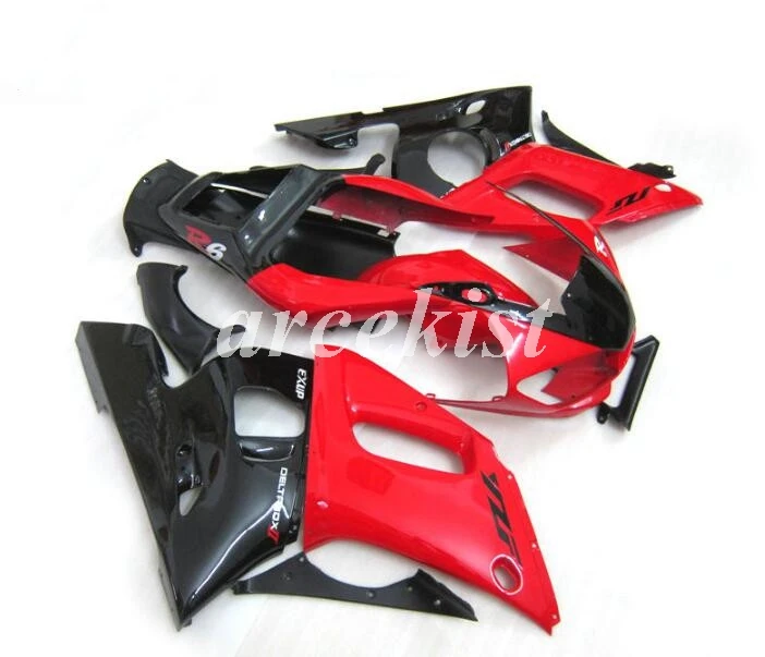 New style ABS Mold motorcycle Fairings Fit For YAMAHA YZF-R6-600 1998-2002 98 99 00 01 02 Fairing bodywork set custom red black