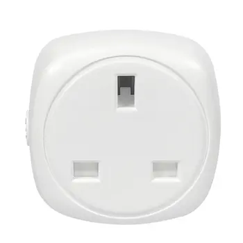 

Smart Socket WiFi Wireless Remote Socket Adaptor Mobile APP Control Electricity Statistics AC100 ~ 240V 50/60Hz UK Plug