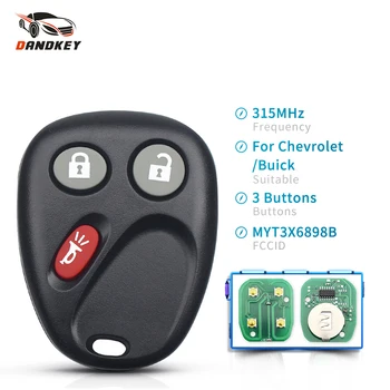 

Dandkey MYT3X6898B 3 Buttons Car Remote Control Key Fob 315Mhz For Chevrolet Trailblazer For Buick Rainier For GMC Envoy Car Key