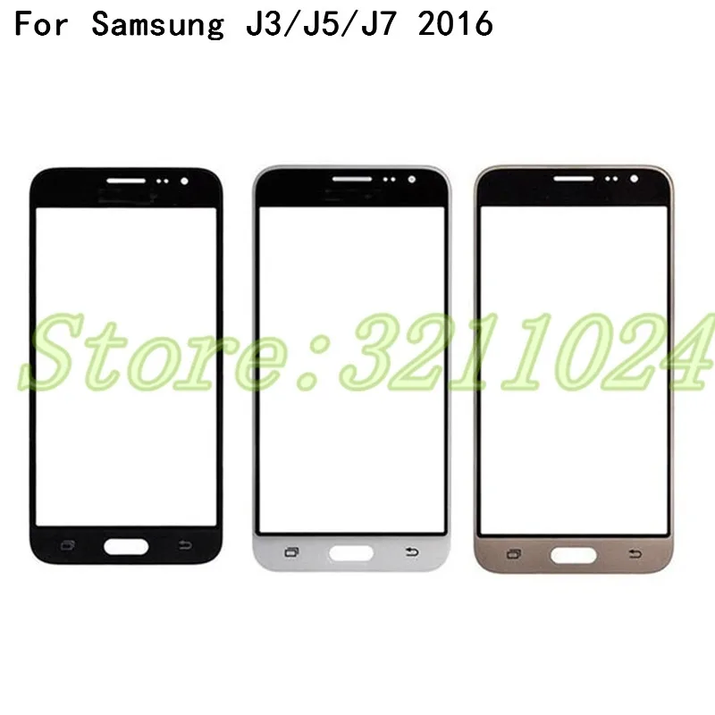 Для Samsung Galaxy J3 J5 J7 2016 J310 J510 J5108 J710 J7108 сенсорный экран передняя панель стеклянная