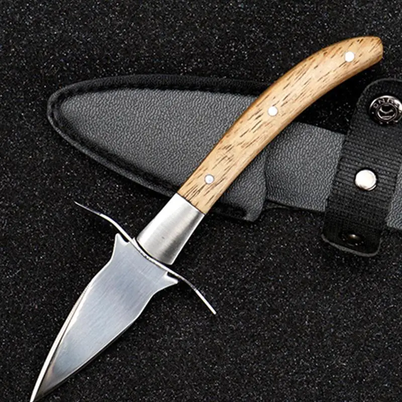 Stainless Steel Oyster Shucking Cutter Shellfish Opener Shucker Tool Kitchen Gadget |