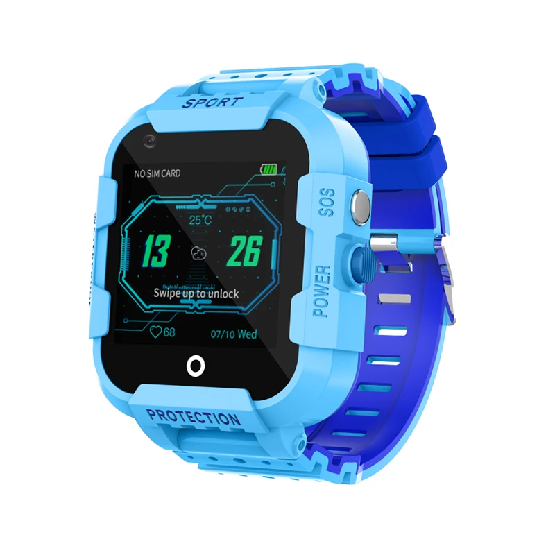  4G Kids Smart Watch GPS tracker video call GPS Wifi positioning SOS SIM Phone Call Waterproof Child