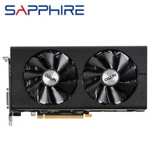 Видеокарты SAPPHIRE RX 480 8GB видеокарты GPU AMD Radeon RX480 8G видеокарты GDDR5 Настольный ПК Компьютерная игровая карта HDMI не Майнинг