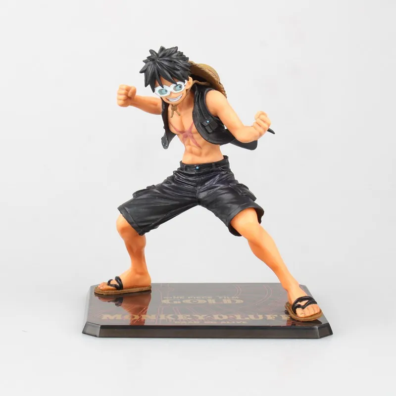 

Gift HNA King ZERO Theater Version Gold Battle Suit Version of Black Cloth Luffy Boxed