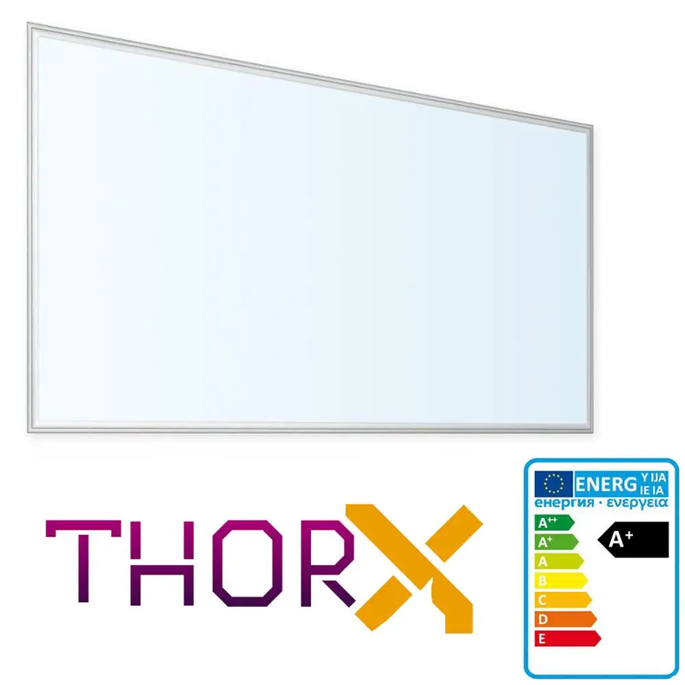 

Thorx LED B 120x60 cm Ultraslim LED Panel - 60W, 5700lm with mounting clips and led driver, cool / warm / neutral white