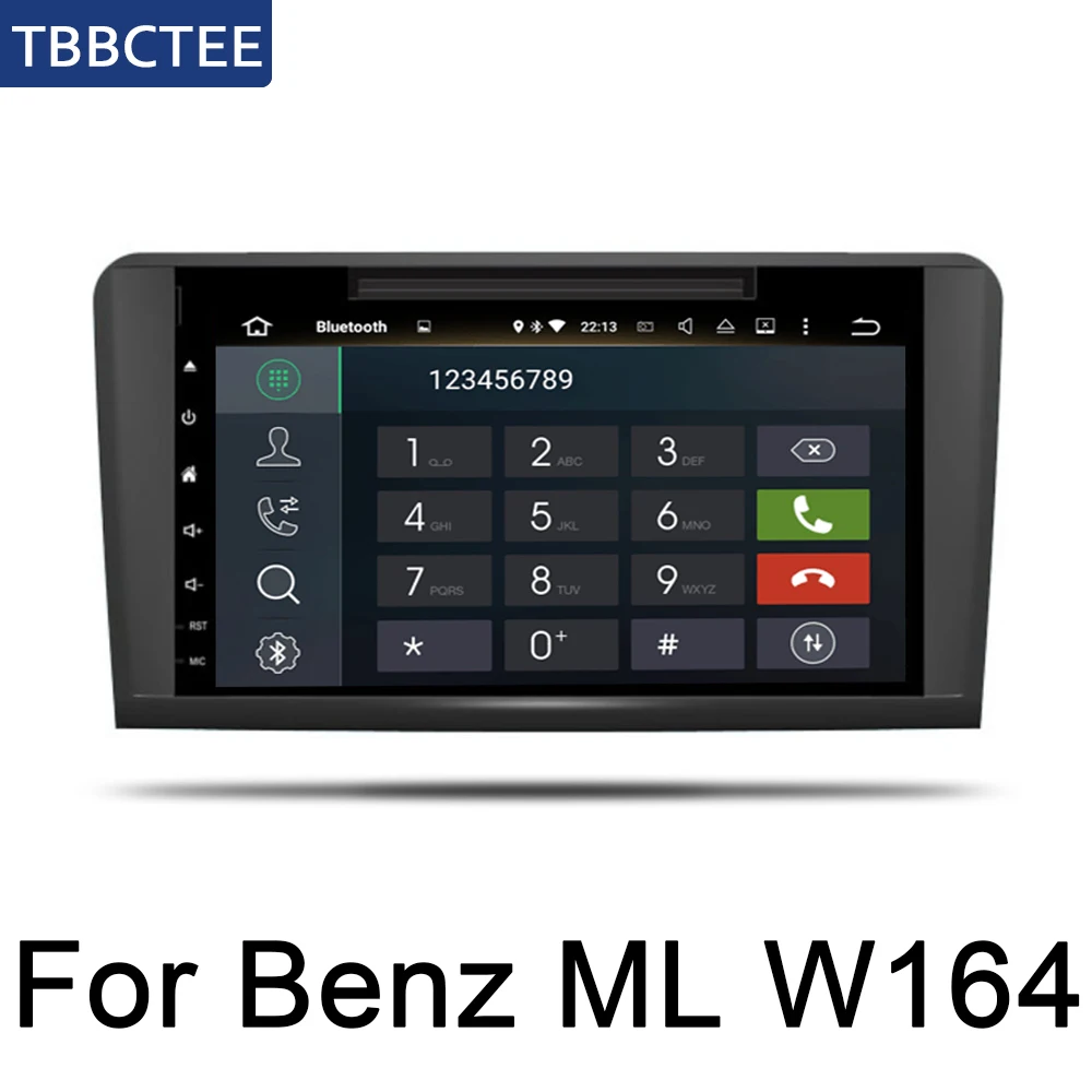 Для Mercedes Benz ML Class W164 2005~ 2012 NTG Android для автомобиля, DVD Радио автомобильный мультимедийный плеер gps навигационная система радио wifi карта