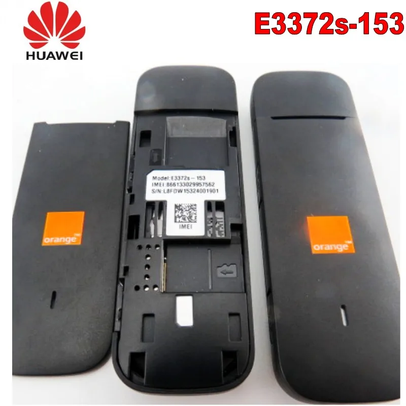Huawei E3372s-153 150 Мбит/с huawei 4G USB модем + 2 шт. CRC9 4G внешняя антенна усилитель сигнала антенны