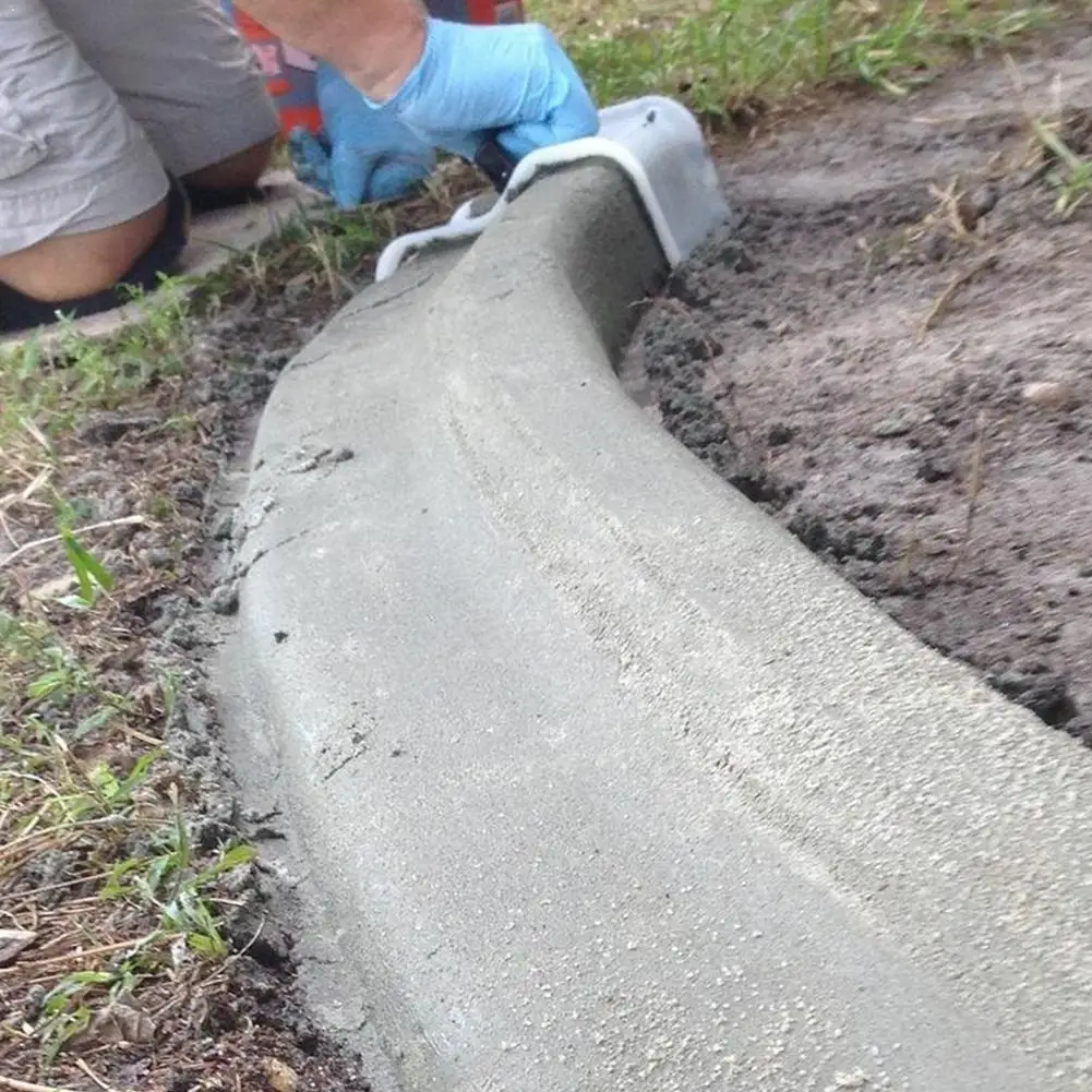 

DIY Landscape With Handle Edger Model Making Shape Flooring Grout Trowel Plastering Tool Yard Tile Skimming Garden Curb G7C0