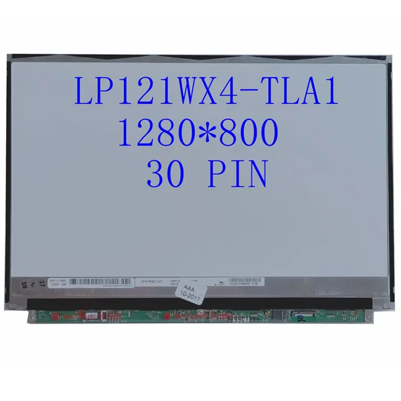 15 6-дюймовый ЖК-экран для ноутбука LP121WX4-TLA1 12 1*1280 30 PIN | Компьютеры и офис