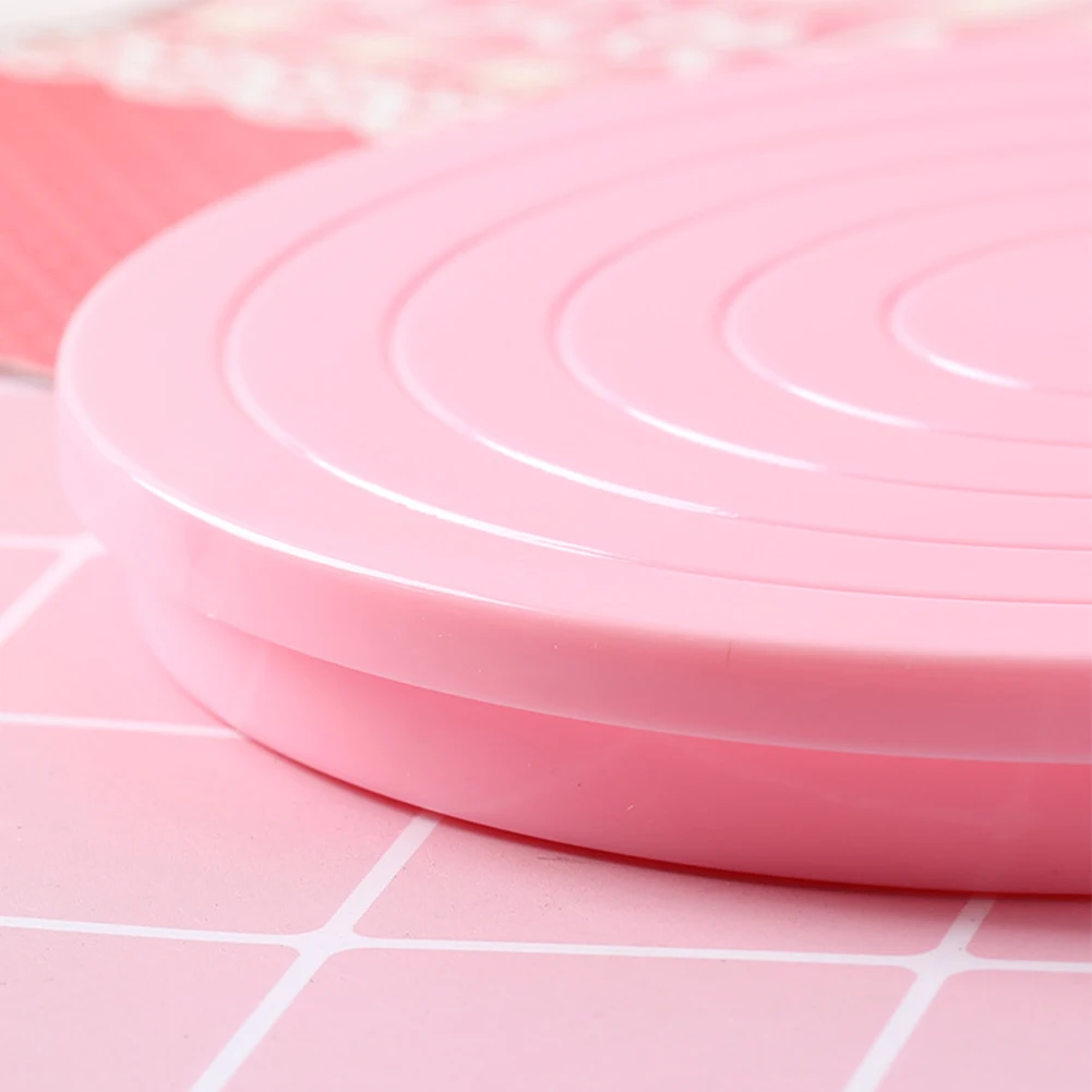 Десерт DIY украшения стенд нескользящая Нижняя круглая вращающаяся платформа помадка кухня выпечки плиты инструменты торт проигрыватель Sugarcraft