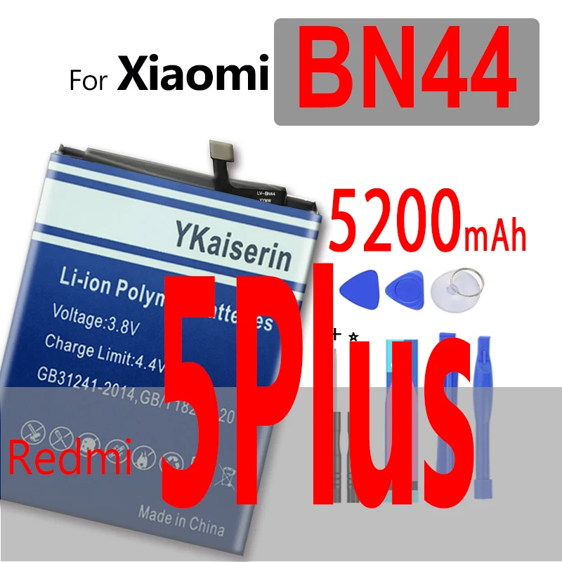 BN44 батарея для Xiaomi Redmi 5 plus 5A 6 7 iPad pro обратите внимание на возраст 8 8T Hongmi Plus Mi m5 5C 6X 5S