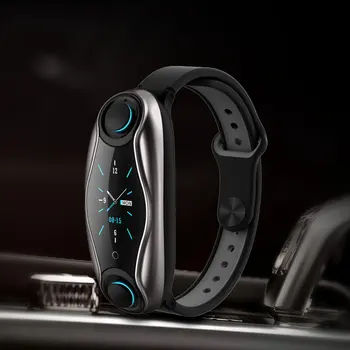 

T90 Fitness Bracelet Wireless Earphone 2 In 1 5.0 Chip IP67 Waterproof Sport Smart Watch Sports color screen