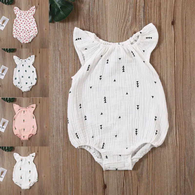 5 PC SET OF ROMPERS 0-3