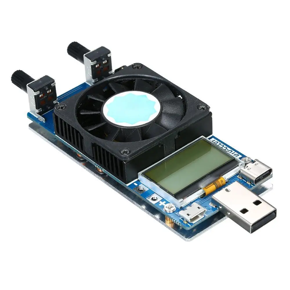 0.2A-3A 35W lcd USB электронный модуль загрузки Регулируемый тестер постоянной батареи