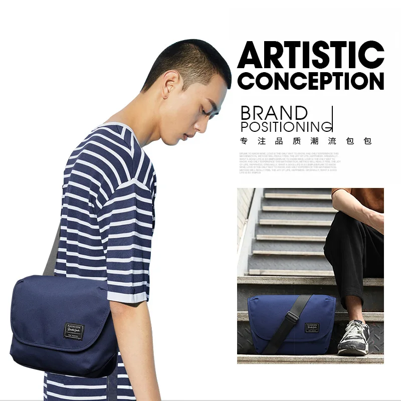 

Tu guan Shoulder Bag Simple Generous Men's Women's Commuting Light Business Shoulder Bag