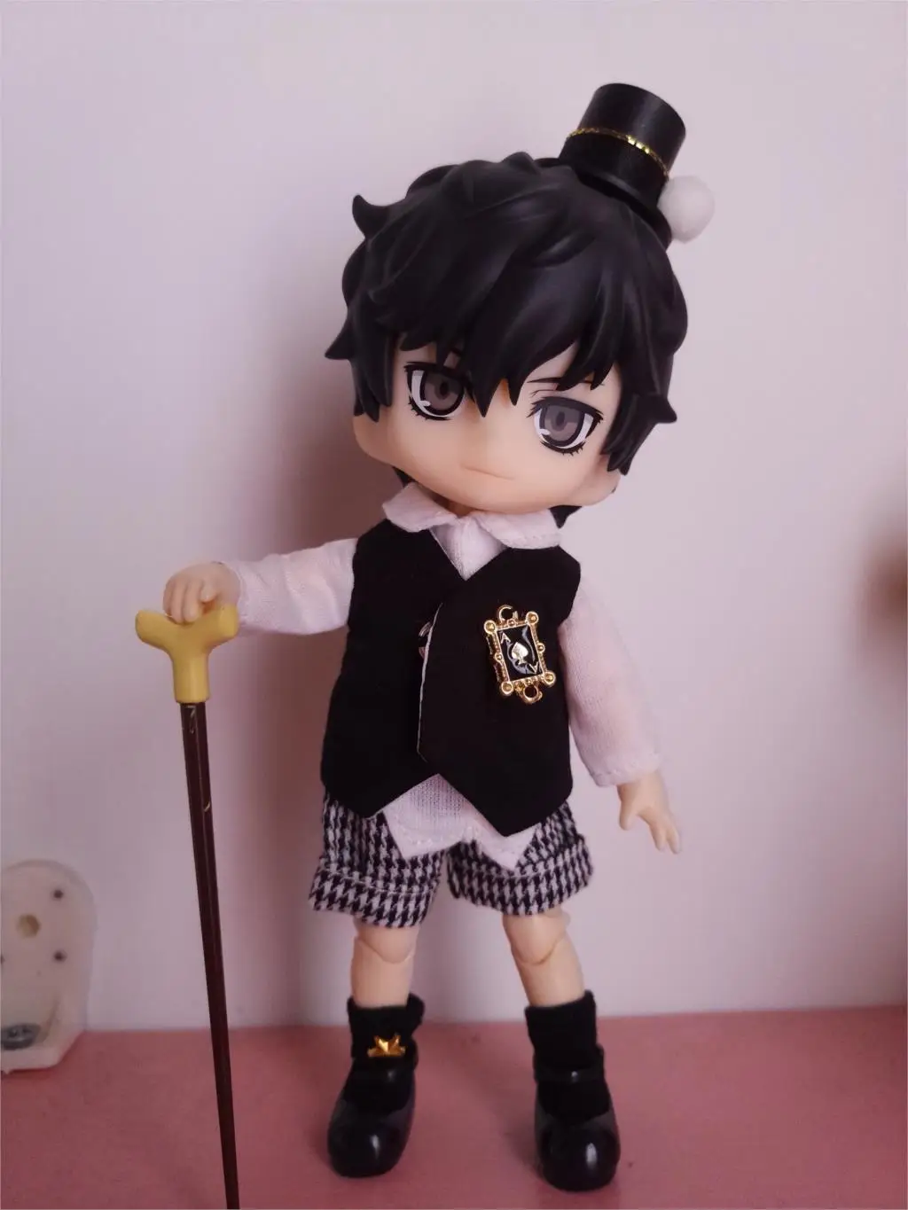 1 комплект Костюм Джентльмена одежда для Nendoroid Obitsu11 OB11 1/12 кукла доступна cu-poche