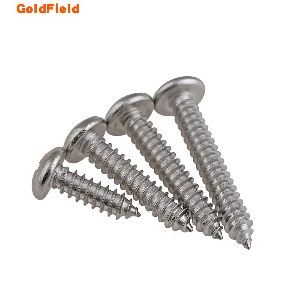 

100/50/30pcs 304 Stainless Steel DIN 7981 GB 845 Philips Head Self TappingScrew ST2.2 2.9 3.5 3.9 4.2 4.8 5.5