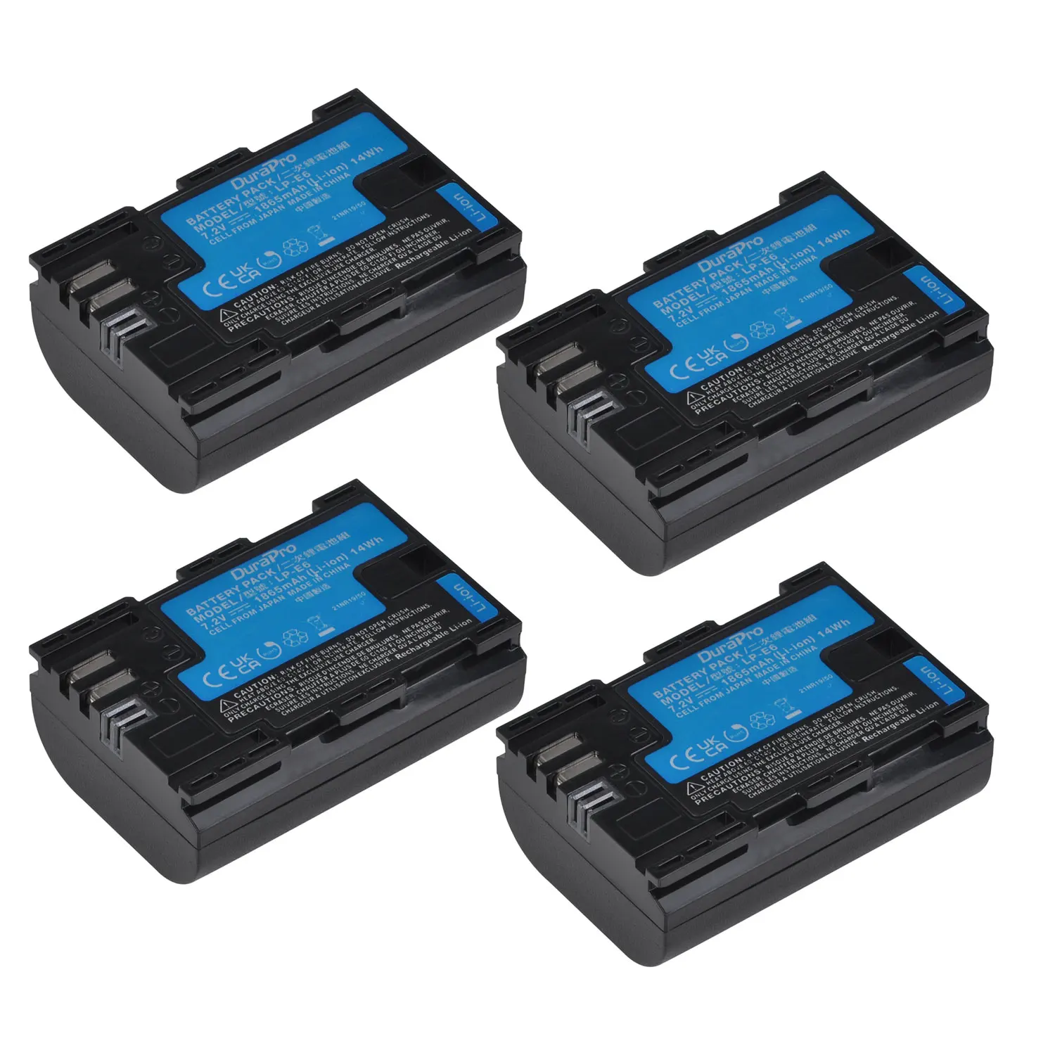 DuraPro LP E6 LPE6 batería LP E6 E6N batería de LP E6N para Canon EOS 5DS R 5D Mark II 5D Mark