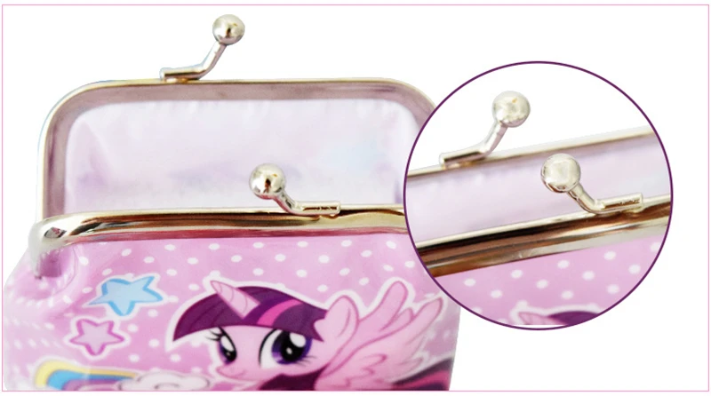 Милый мультяшный рюкзак My Little Pony, мини кошелек для монет, радужная сумка с единорогом, снэк-Пак, детские рождественские подарки, игрушка для девочки