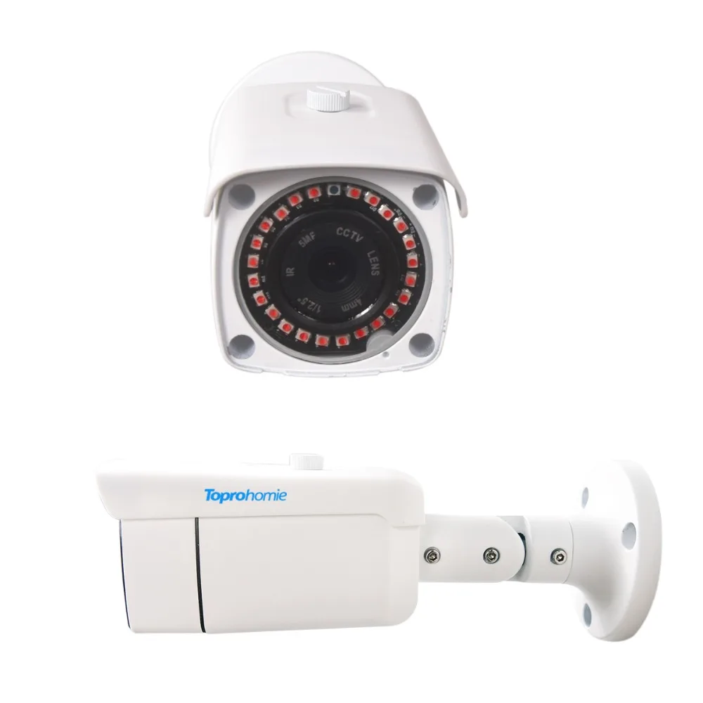 Toprohomie H.265+ 8CH POE IP CCTV Системы 48V 5MP безопасности камера Аудио запись POE IP Камера ночного видения Камеры скрытого видеонаблюдения