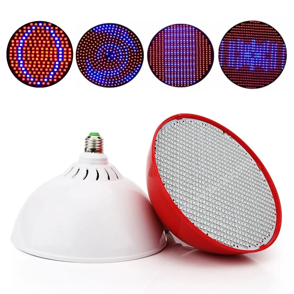 Светодиодная лампа для выращивания растений E27 20/40/50/80 Вт|plant lamp|led plant lampled grow |