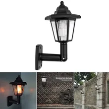 Путь Декоративный Солнечный свет Пейзаж Водонепроницаемый настенное крепление экологически чистый ярд пламя лампа Led сад открытый забор теплостойкий