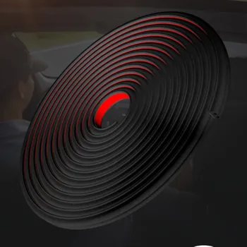 

5M Automotive Rubber Seal Strip Sticker B Shape for Chevrolet Cruze Trax Aveo Lova Sail Epica Captiva Volt Camaro Cobalt