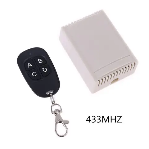 Multiple Dc 12V 24V 315MHZ 433MHZ 4CH Wireless Relay Remote Control Light Switch +HYD-4 Switchs Receiver Transmitt