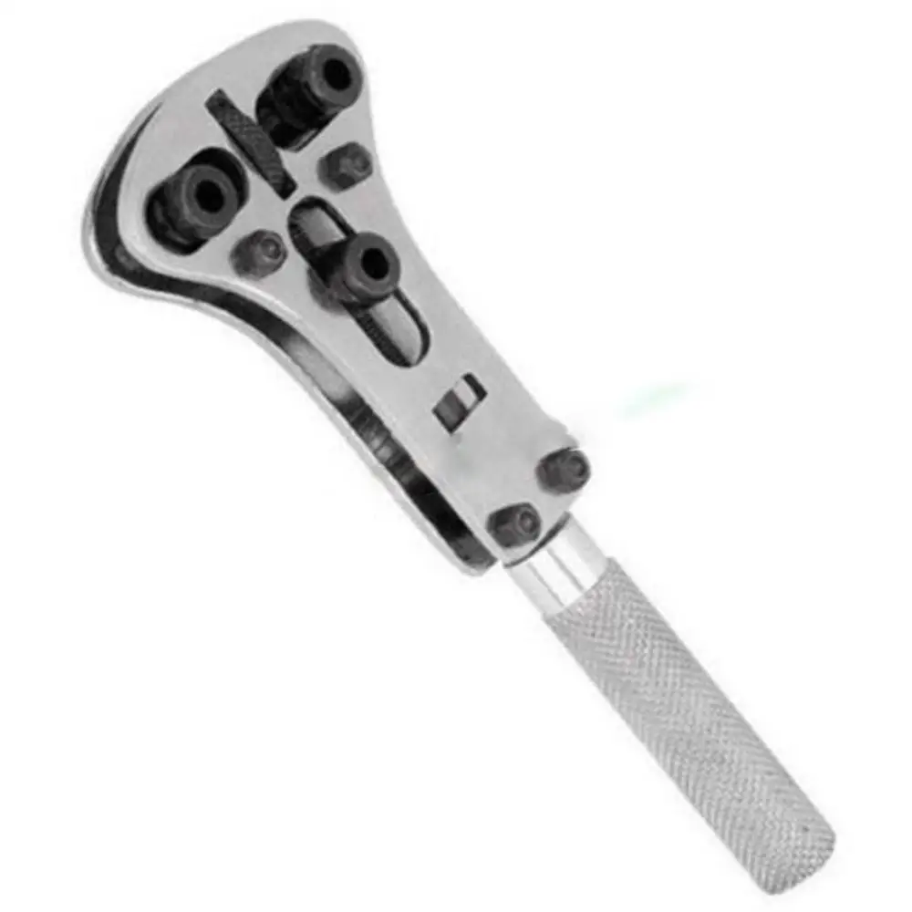 Wrist Watch Case Opener Wrench Tool Adjustable Screw Back Remover Wrench Repair Tool Watches