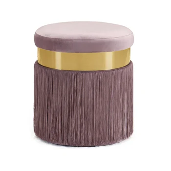 

Modern Sofa Leg Stools Nordic Dresser Makeup Chairs Fabric Removable Shoes Stool Creative Chair Bedroom Multicolor Stools