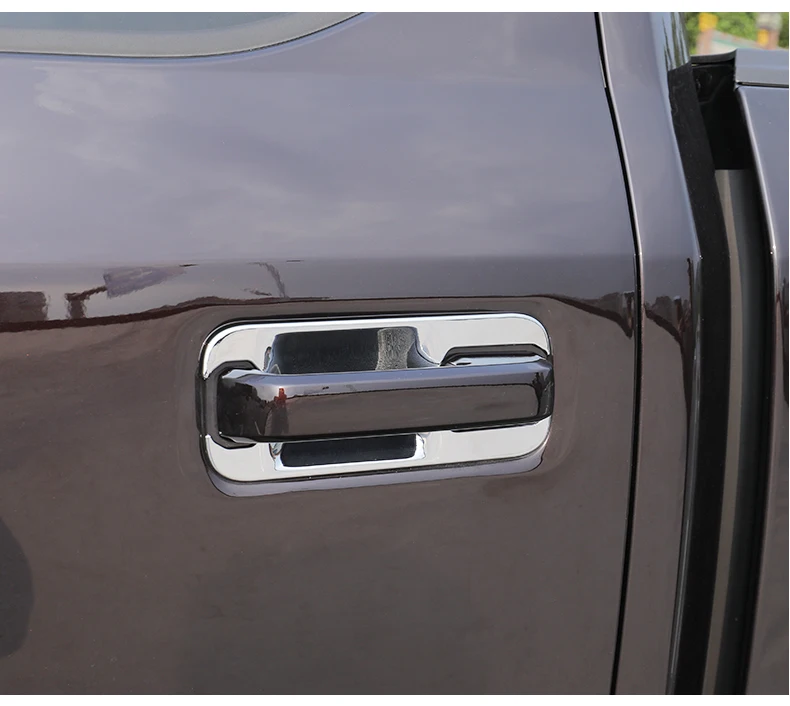 Для Ford F150 Бортовая дверь ABS дверная ручка/ручки чаши рельефная Накладка для отделки стайлинга автомобилей